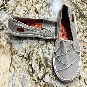 Blowfish Gray Slip-On Sneakers